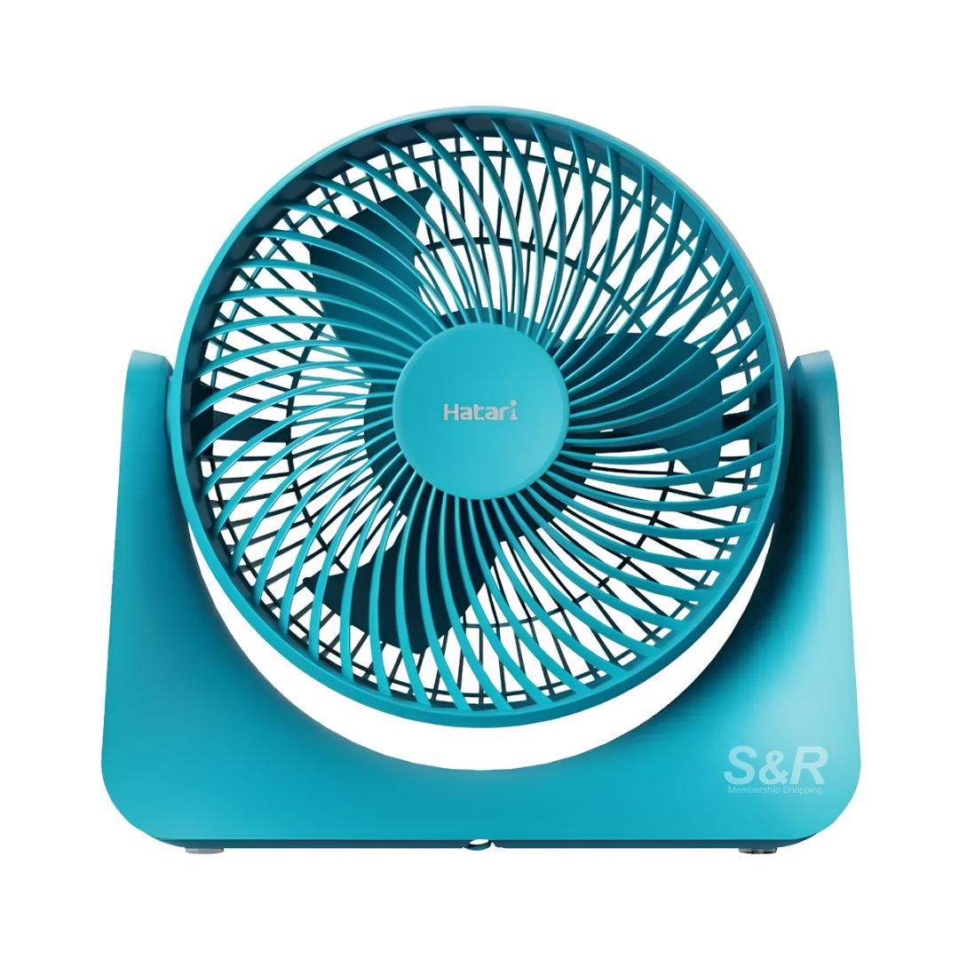 Hatari Cyclone Max 8" Table Fan Blue